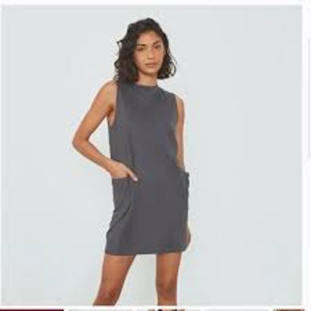 Lunya Cool Panaled Sleeveless Short Dress‎ Size XL